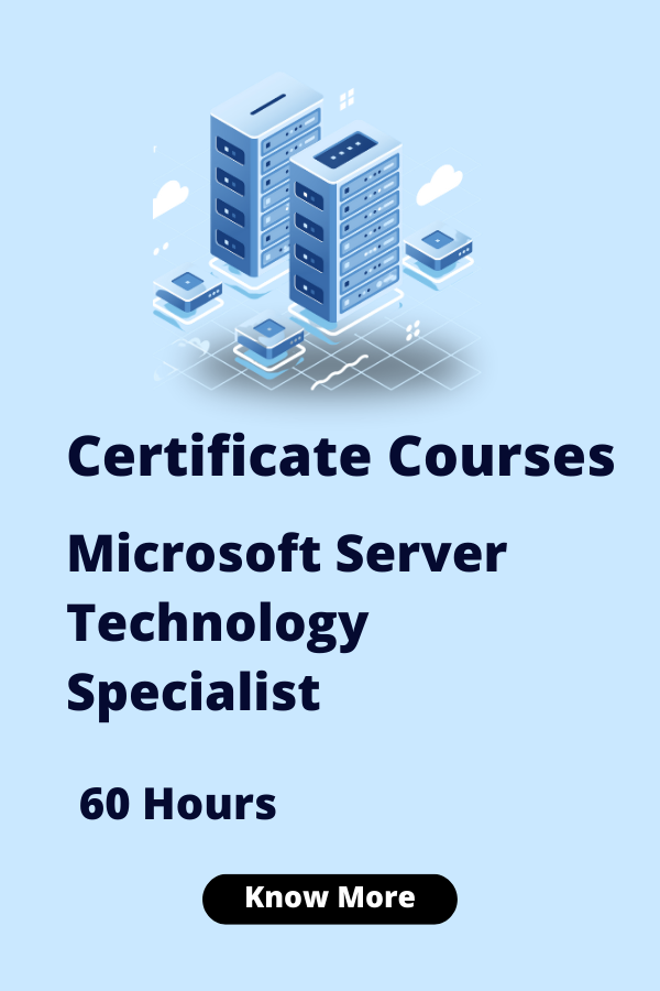 Microsoft Certified System Administrator ( MCSA ) Yuvakaa Education